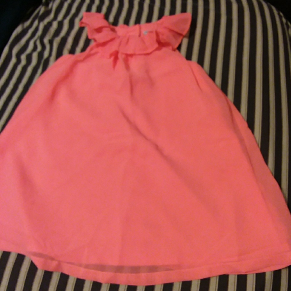 Girl's neon dress